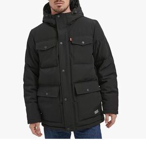NWT Levi's Men's Arctic Cloth Quilted Lined Performance Parka size small